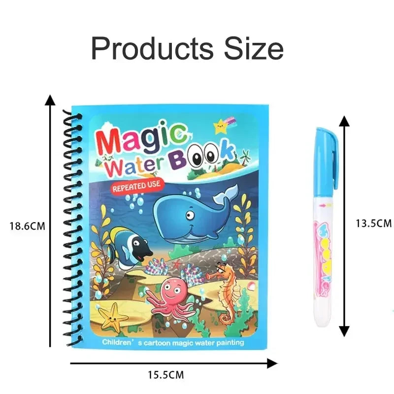 Magic Coloring Book ( Pack of 2 )